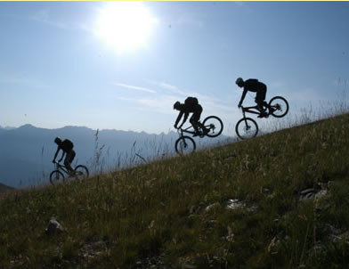 Mountainbikestrecke KABONG